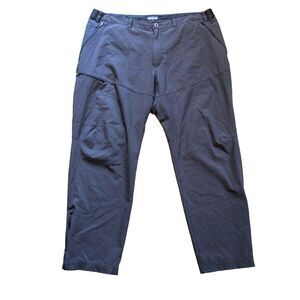 Patagonia Terravia Hiking Trail Pants Men's Size 40x28 Black Stretch Performance